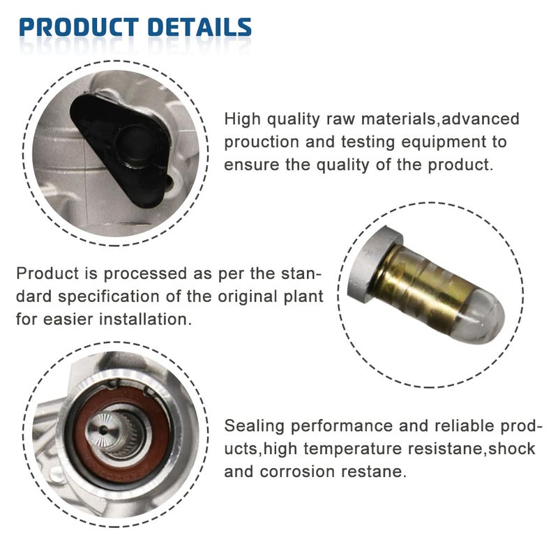 A ABIGAIL Power Steering Pump Replacement For 1998 1999 2000 2001 2002 Honda Accord 2.3L Power Assist Pump Replace # 96-5919 56110-PAA-A01 21-5919 - Image 3